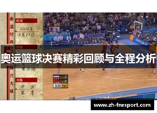 奥运篮球决赛精彩回顾与全程分析